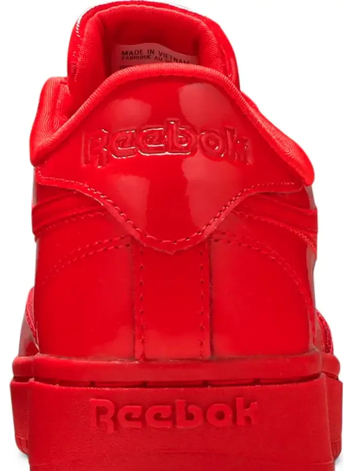 Кроссовки cardi b x wmns club c double 'instinct red' Reebok — изображение 7 из 8, красный