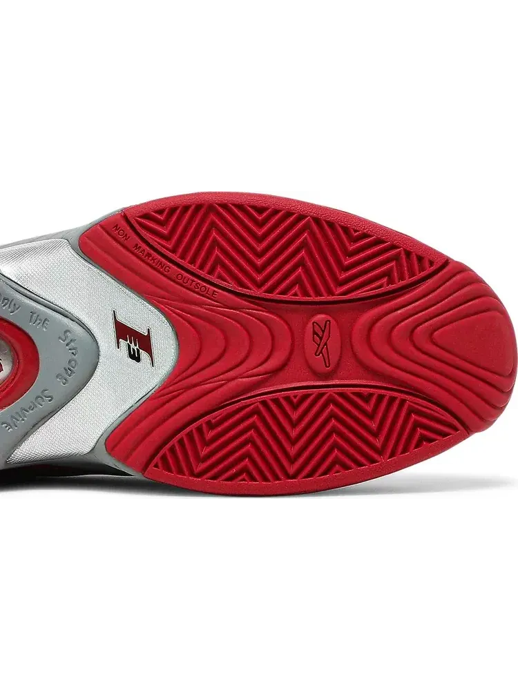 Кроссовки answer 4 og 'white red' 2021 Reebok — изображение 5 из 8, красный