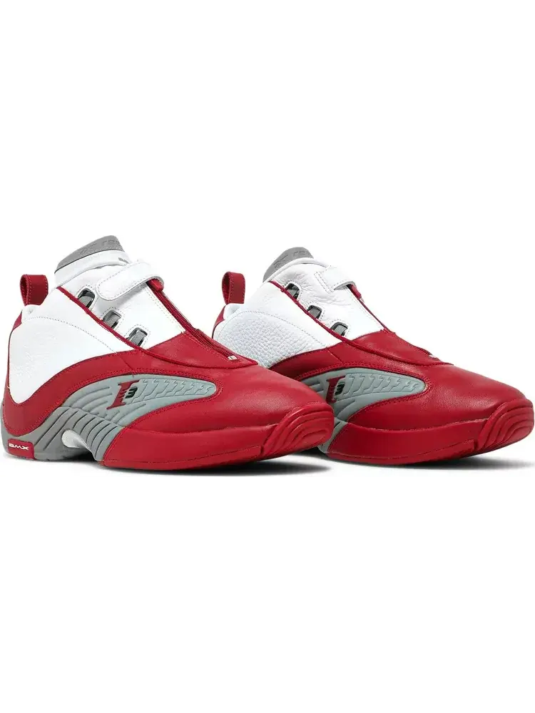 Кроссовки answer 4 og 'white red' 2021 Reebok — изображение 8 из 8, красный