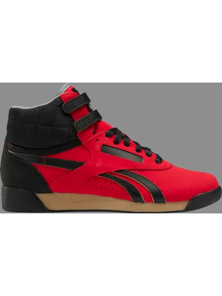 Кроссовки the money heist x freestyle high 'tokyo' Reebok — изображение 1 из 1, красный