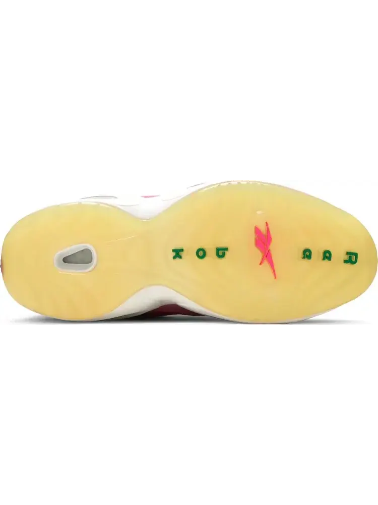 Кроссовки bbc ice cream x question low 'yellow red' Reebok — изображение 4 из 8, красный