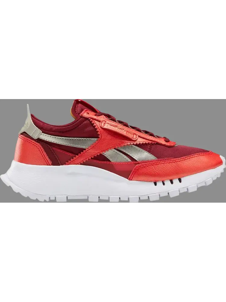 Кроссовки wmns classic leather legacy 'flash red' Reebok — изображение 1 из 1, красный
