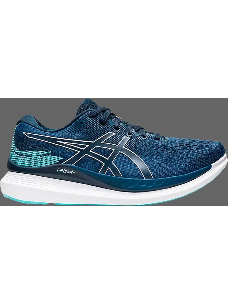 Кроссовки glideride 3 'mako blue' Asics — изображение 1 из 1, синий