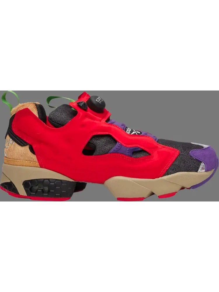 Кроссовки teenage mutant ninja turtles x instapump fury og 'villains pack - bebop' Reebok — изображение 1 из 1, красный