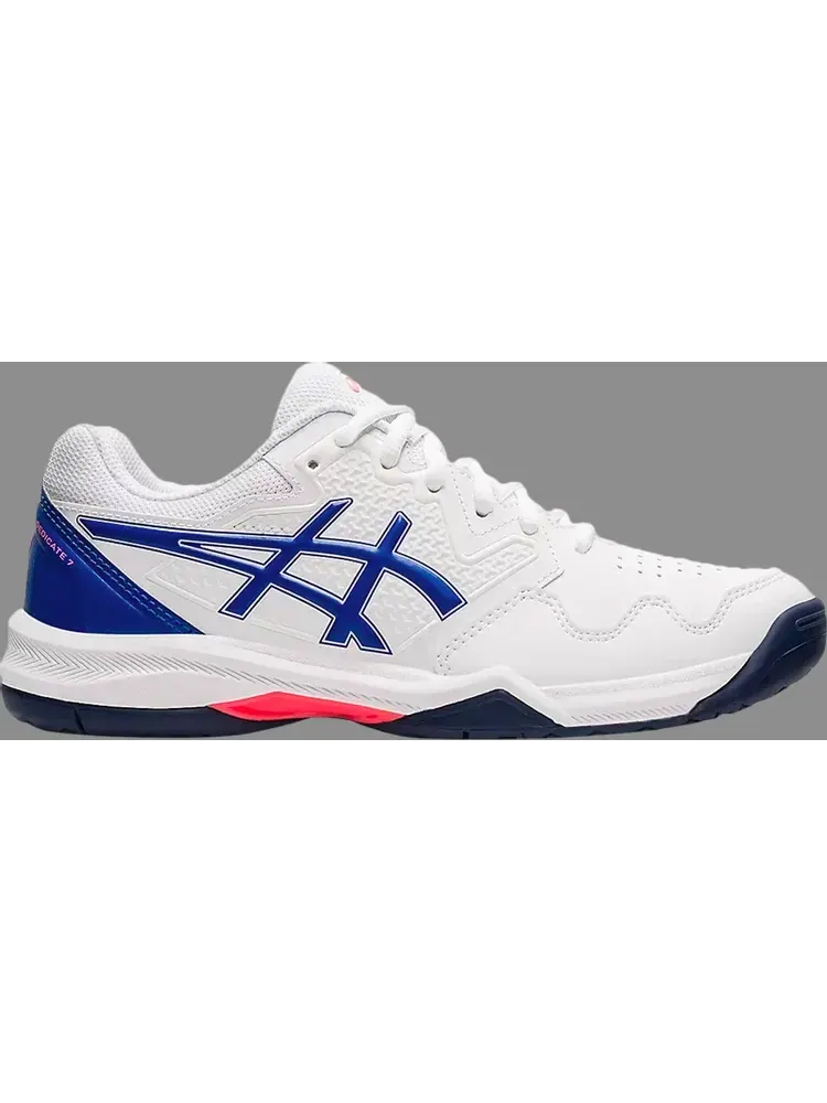 Кроссовки wmns gel dedicate 7 'white lapis lazuli blue' Asics — изображение 1 из 1, белый