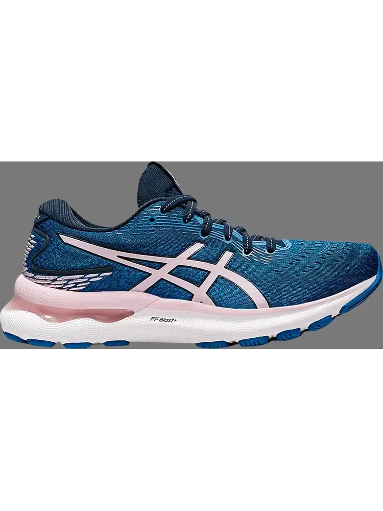 Кроссовки wmns gel nimbus 24 wide 'french blue barely rose' Asics — изображение 1 из 1, синий