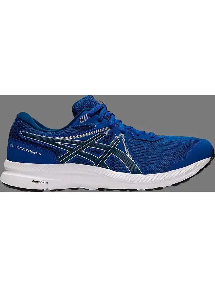 Кроссовки gel contend 7 'lake drive mako blue' Asics — изображение 1 из 1, синий