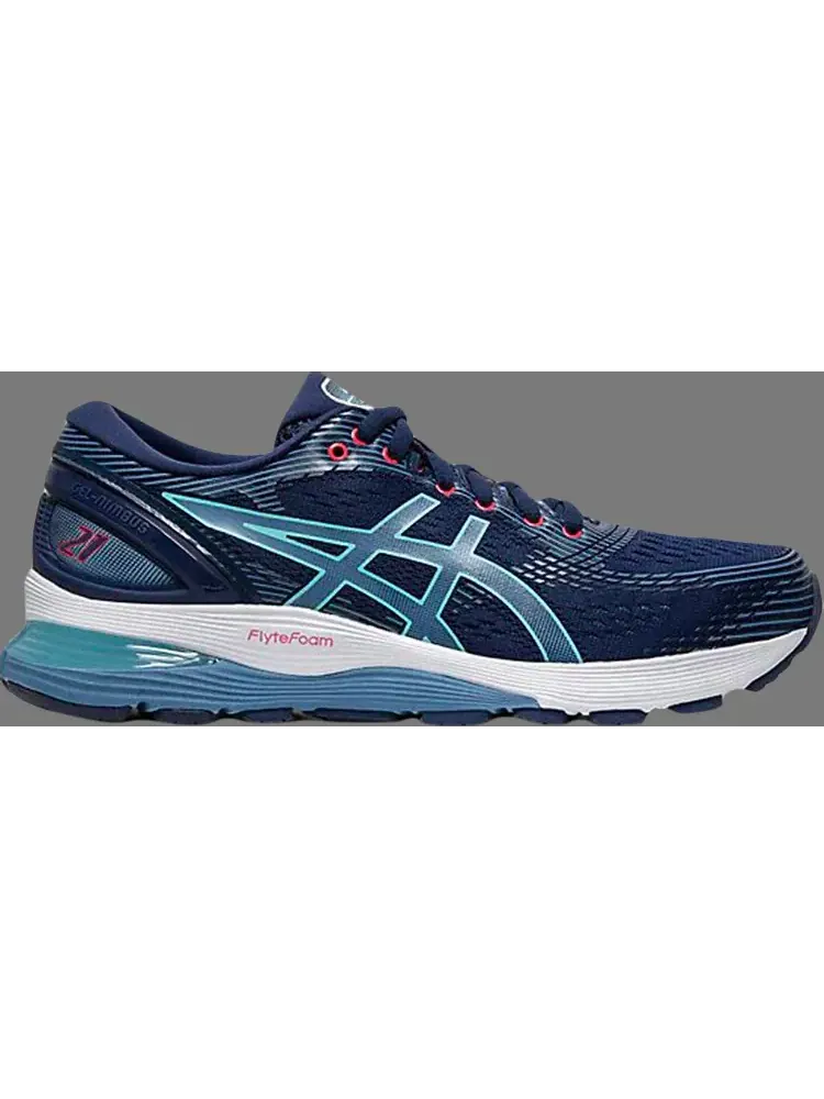 Кроссовки wmns gel nimbus 21 'blue expanse' Asics — изображение 1 из 1, синий