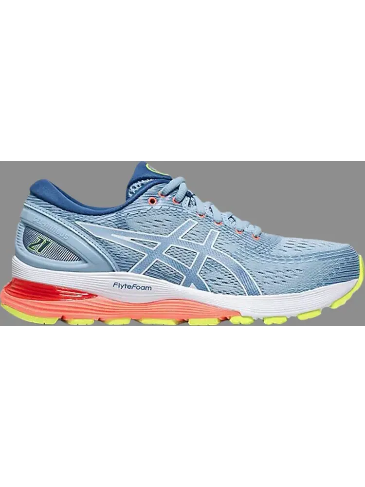 Кроссовки wmns gel nimbus 21 'heritage blue lake drive' Asics — изображение 1 из 1, синий