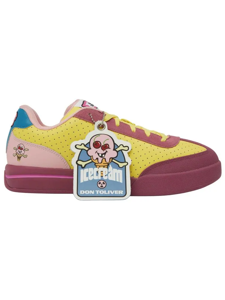 Кроссовки BBC Ice Cream x Reebok Board Flip 2025 — изображение 1 из 1, желтый
