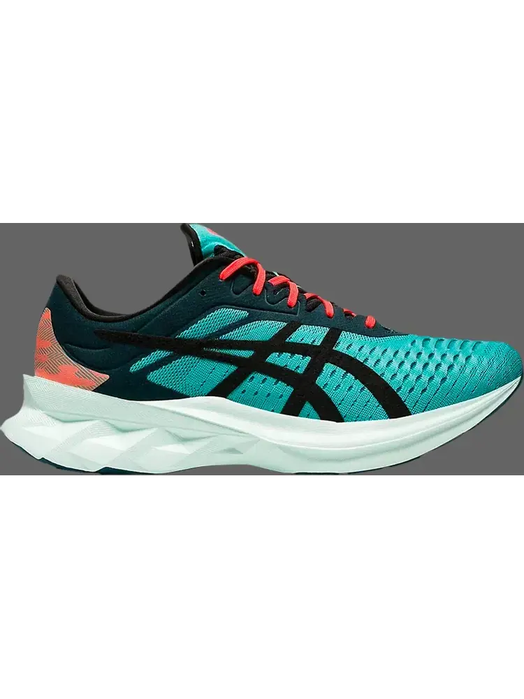 Кроссовки novablast sps 'techno cyan' Asics — изображение 1 из 1, синий