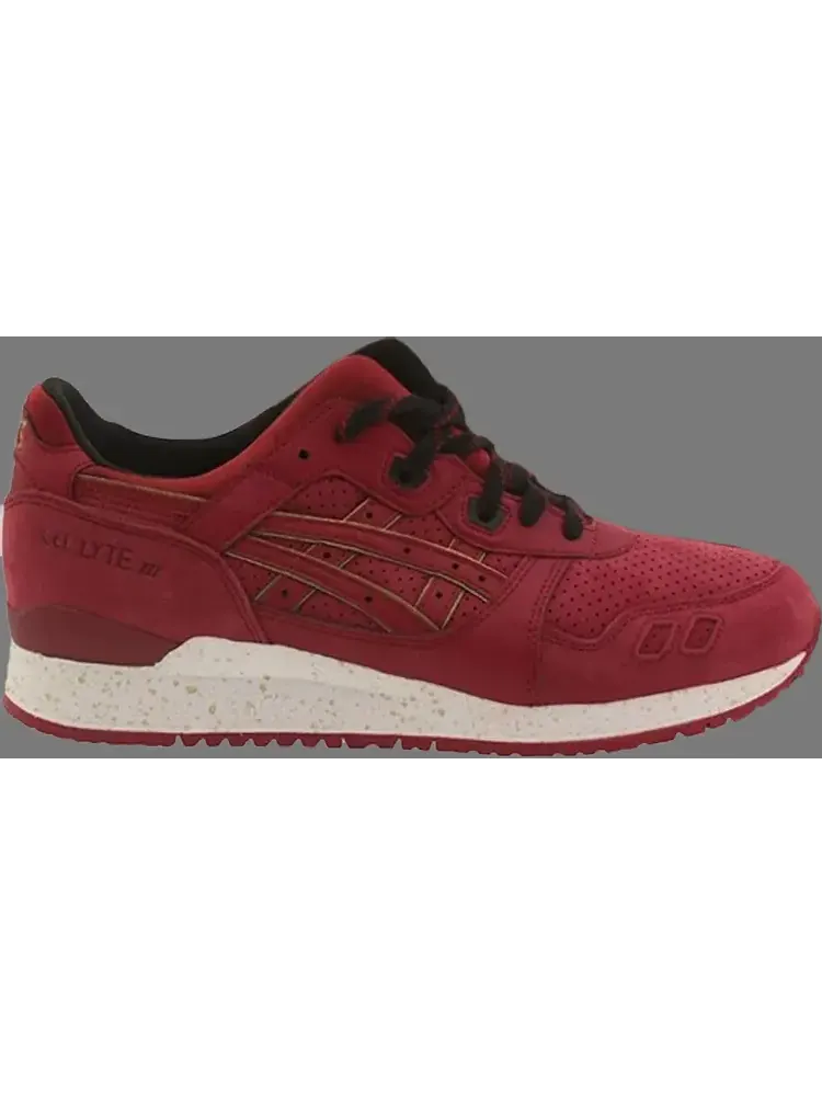 Кроссовки gel lyte 3 'burgundy' Asics — изображение 1 из 1, красный