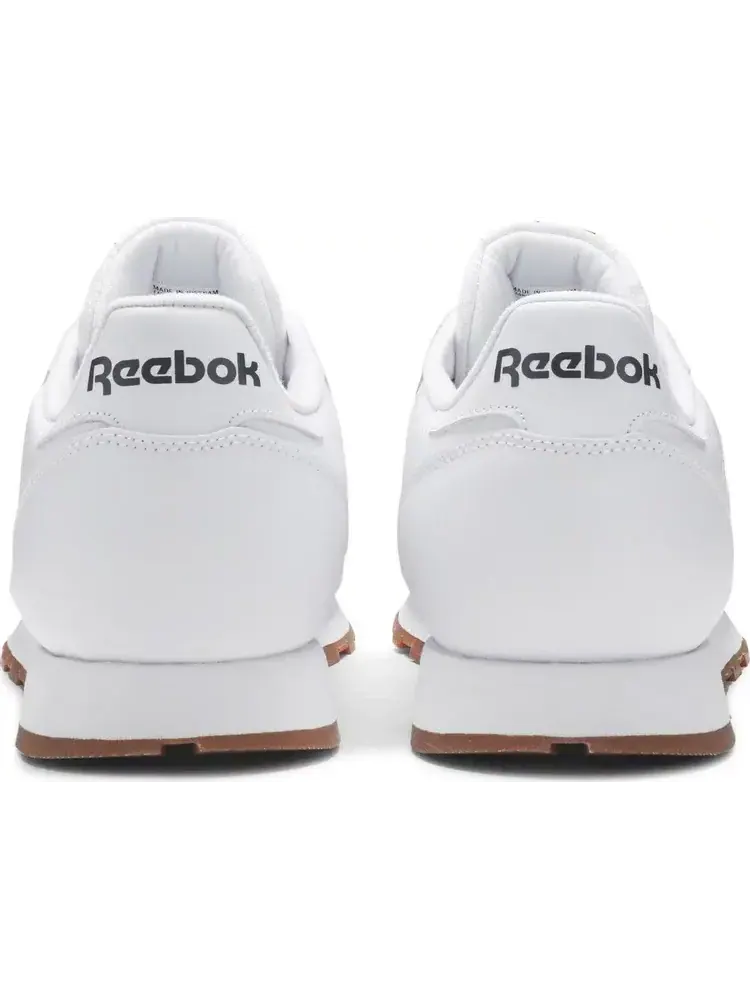 Кроссовки classic leather 'white gum' Reebok — изображение 6 из 8, белый