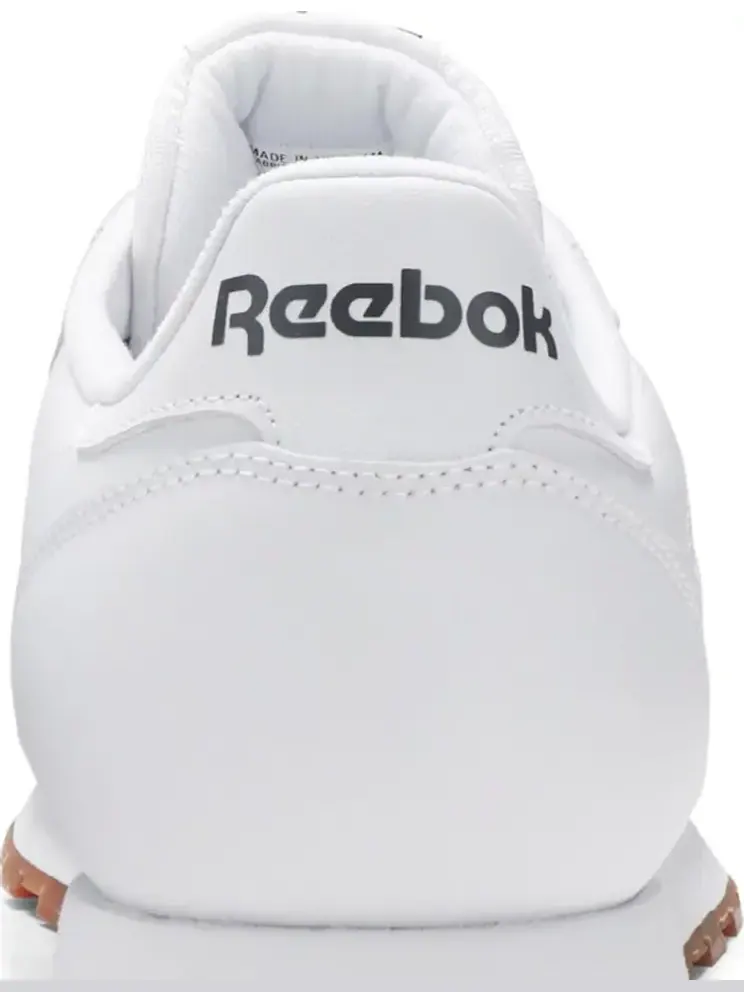 Кроссовки classic leather 'white gum' Reebok — изображение 7 из 8, белый