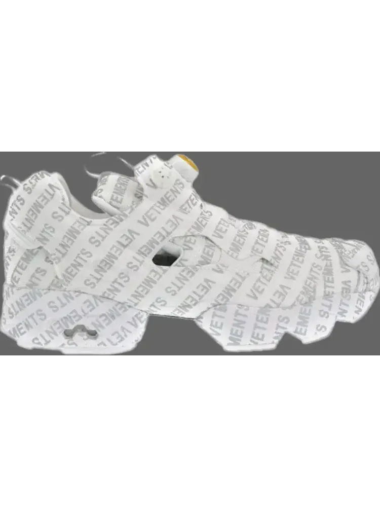 Кроссовки vetements x instapump fury 'emoji' Reebok — изображение 1 из 1, белый