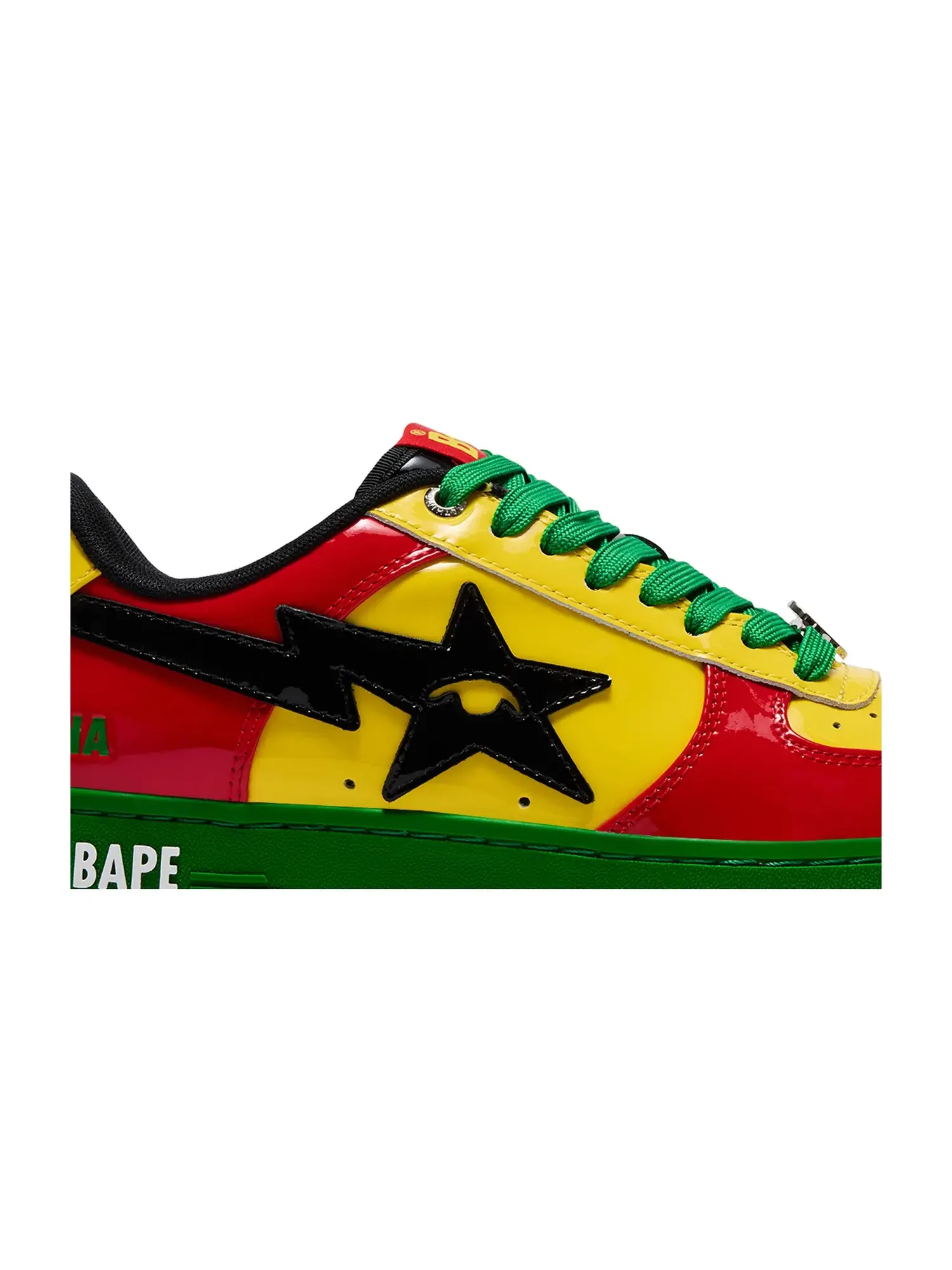 Кроссовки KidSuper x Bape Sta "SuperBape Cup - Ghana" — изображение 2 из 8