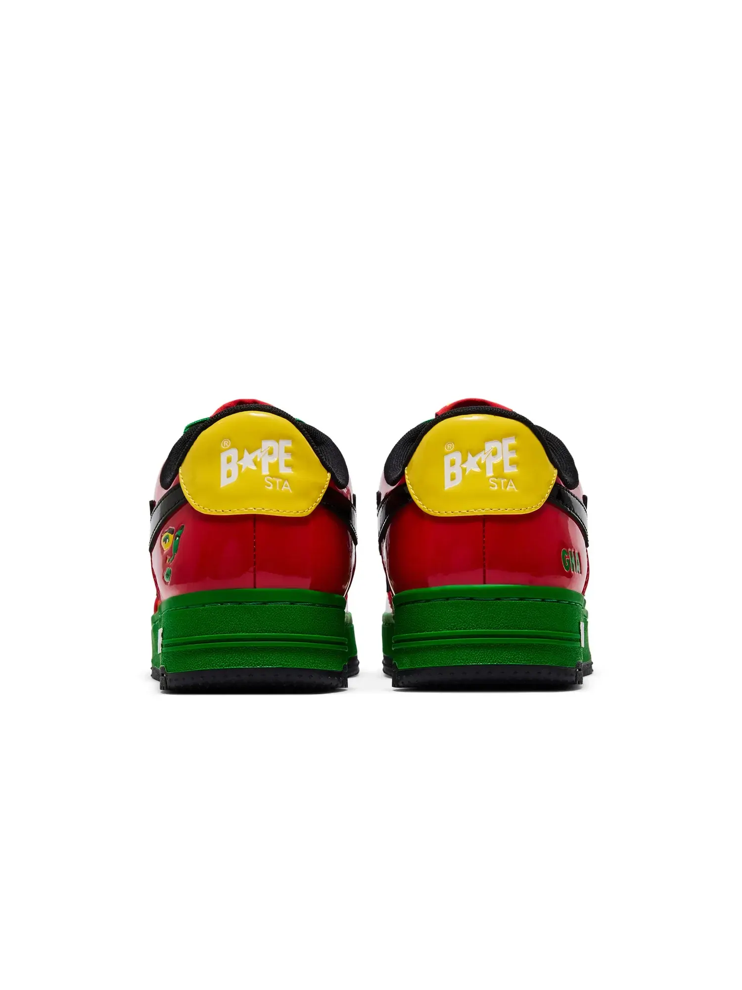 Кроссовки KidSuper x Bape Sta "SuperBape Cup - Ghana" — изображение 6 из 8