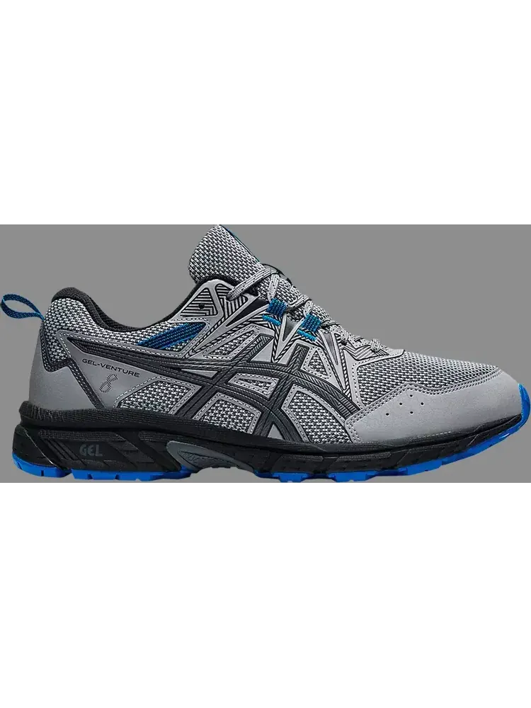 Кроссовки gel venture 8 'sheet rock electric blue' Asics — изображение 1 из 1, серый