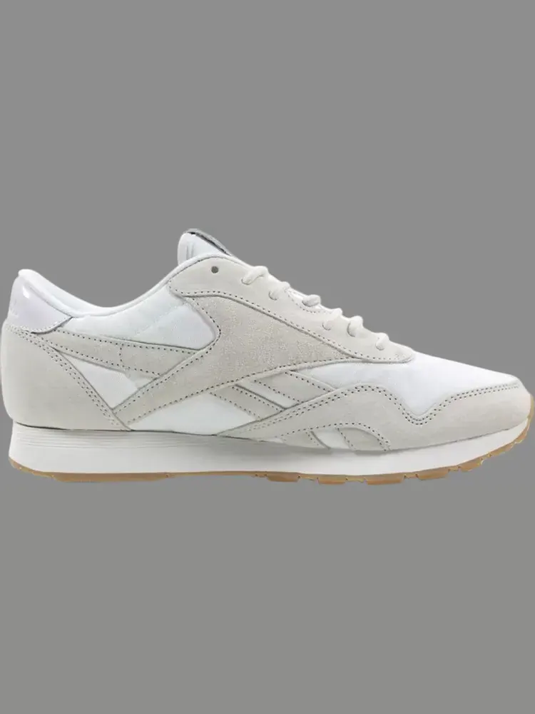Кроссовки kitsune x classic nylon 'arctic fox' Reebok — изображение 1 из 1, белый