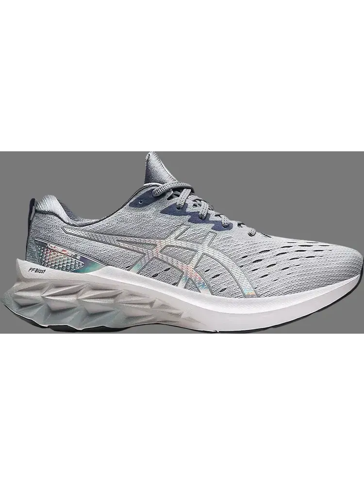 Кроссовки novablast 2 'platinum' Asics — изображение 1 из 1, серый