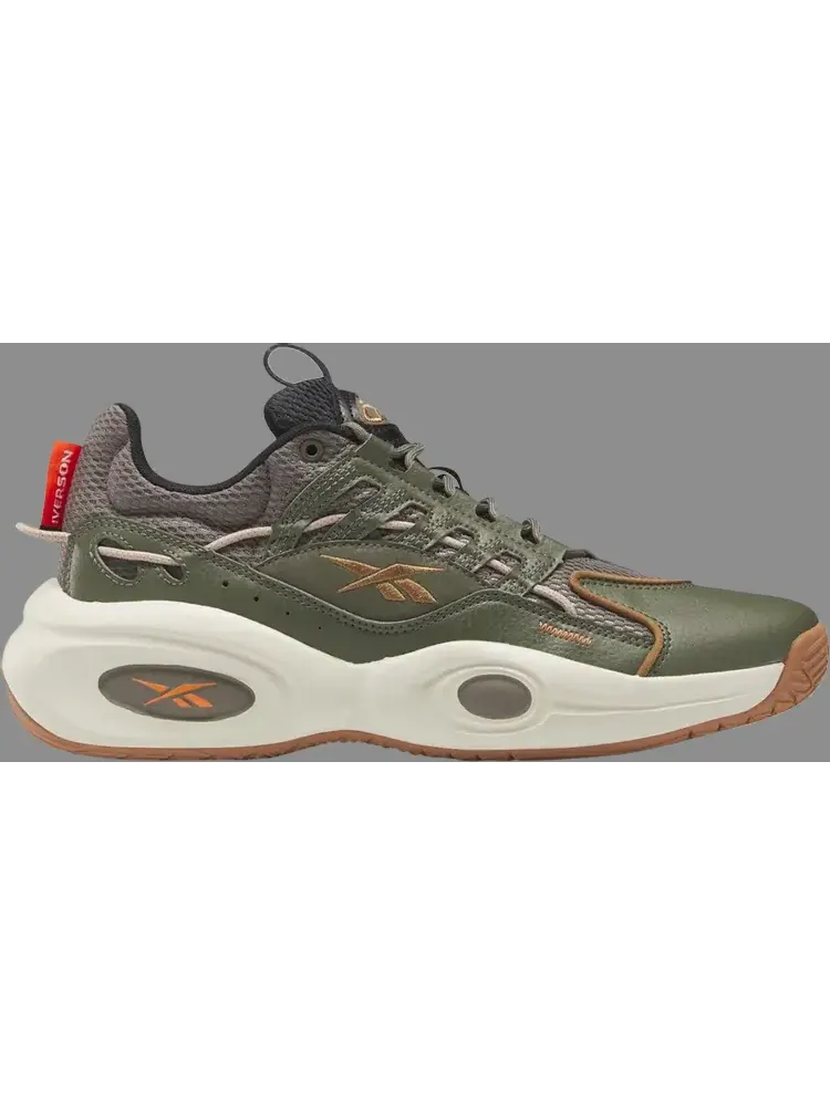 Кроссовки solution mid 'trek grey hunter green' Reebok — изображение 1 из 1, серый