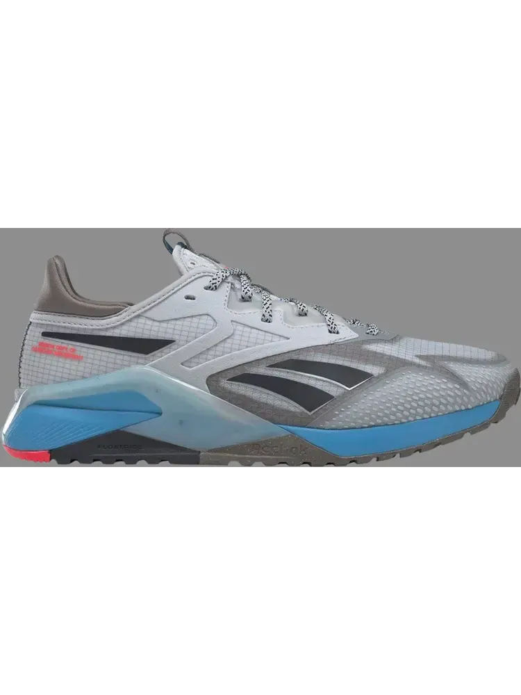 Кроссовки nano x2 tr adventure 'grey radiant aqua' Reebok — изображение 1 из 1, серый