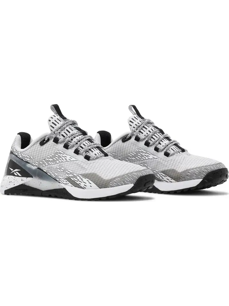 Кроссовки wmns nano x1 adventure 'white black' Reebok — изображение 8 из 8, серый