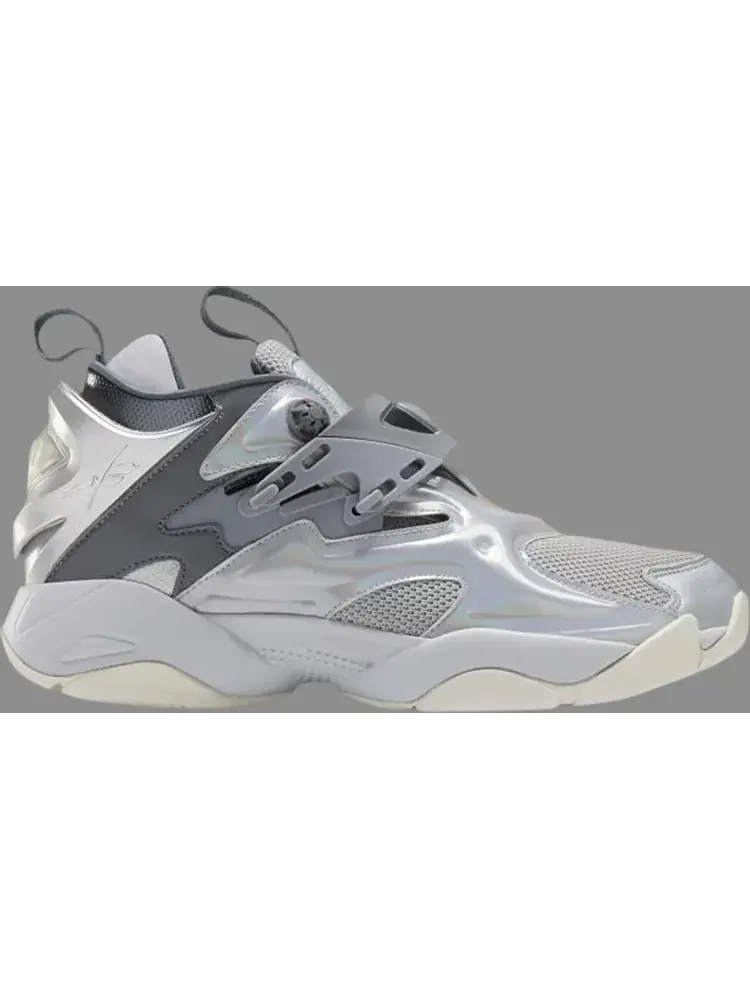 Кроссовки juun j x pump court 'cold grey metallic' Reebok — изображение 1 из 1, серый