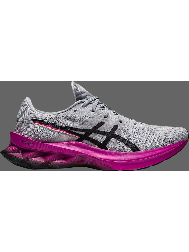 Кроссовки wmns novablast 'pixel noise - piedmont grey' Asics — изображение 1 из 1, серый