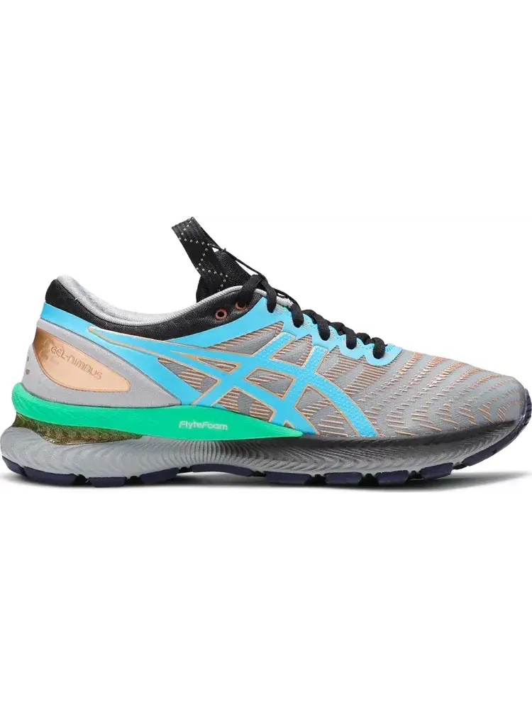 Кроссовки wmns fn1-s gel nimbus 22 'stone grey blue' Asics — изображение 1 из 8, серый