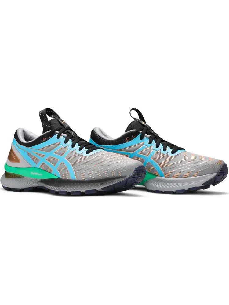 Кроссовки wmns fn1-s gel nimbus 22 'stone grey blue' Asics — изображение 8 из 8, серый