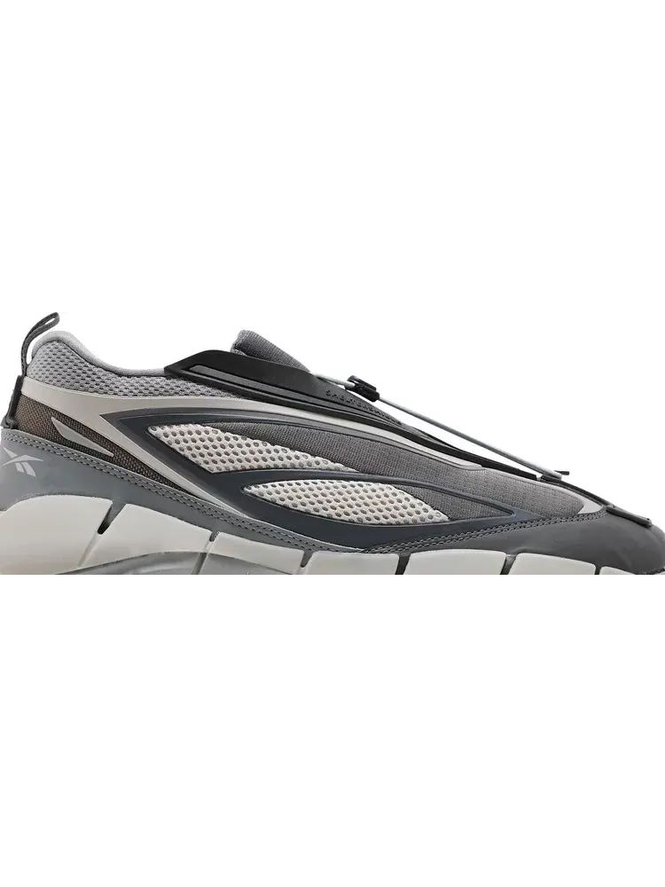 Кроссовки zig 3d storm hydro 'pure grey' Reebok — изображение 2 из 8, серый