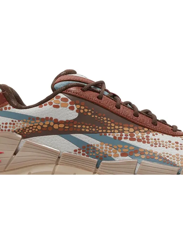 Кроссовки jurassic world x zig kinetica 2.5 'atrociraptors' Reebok — изображение 2 из 8, серый