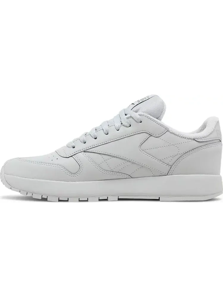 Кроссовки maison margiela x classic leather tabi 'pure grey' Reebok — изображение 3 из 8, серый