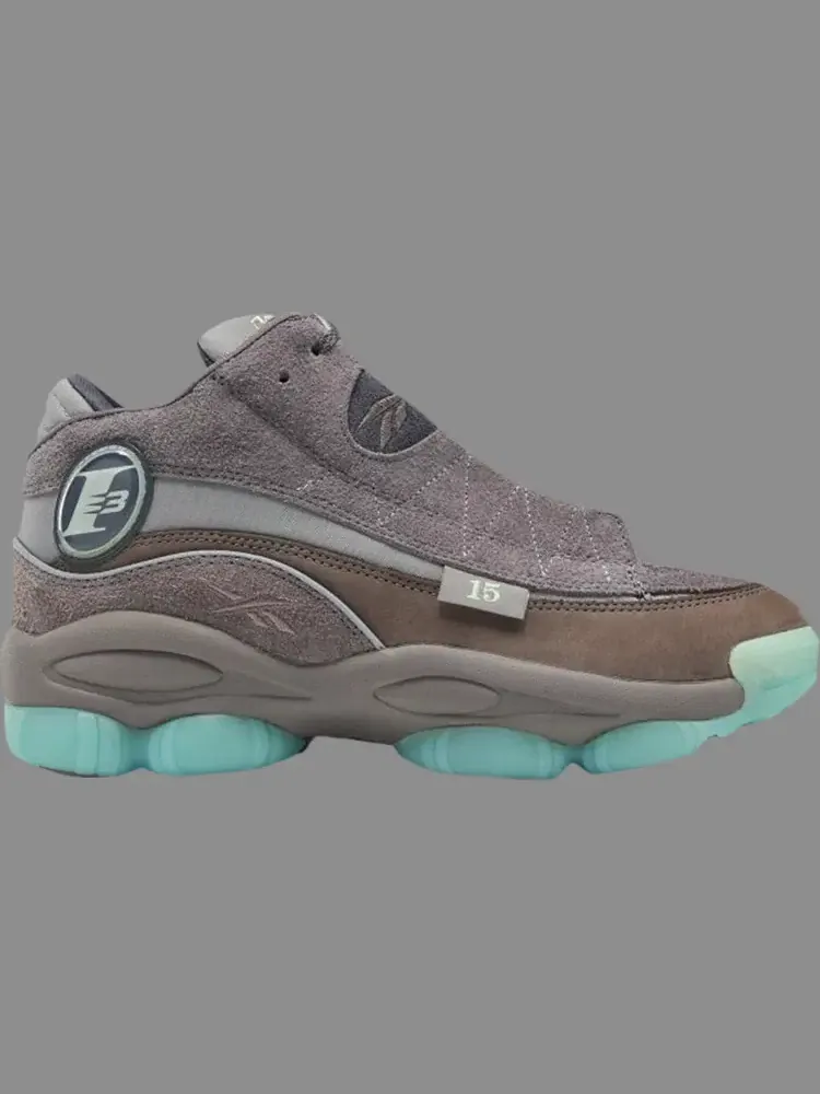 Кроссовки unik x answer dmx 'grey sand' Reebok — изображение 1 из 1, серый