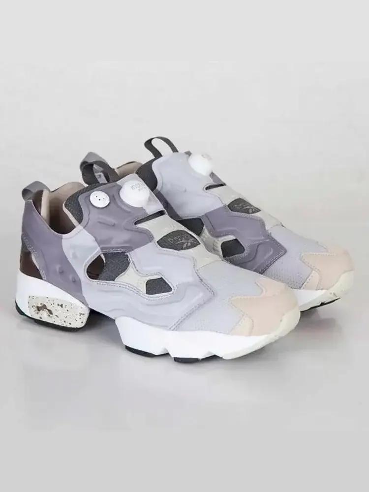 Кроссовки garbstore x instapump fury og Reebok — изображение 2 из 5, серый