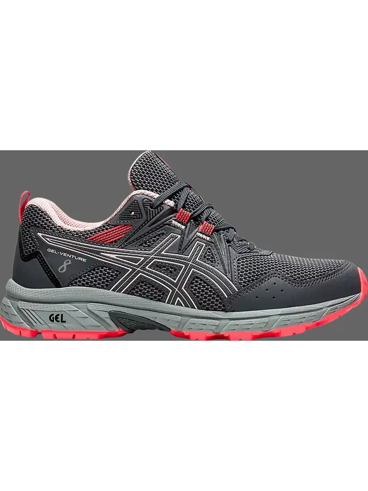 Кроссовки wmns gel venture 8 wide 'carrier grey ginger peach' Asics — изображение 1 из 1, серый