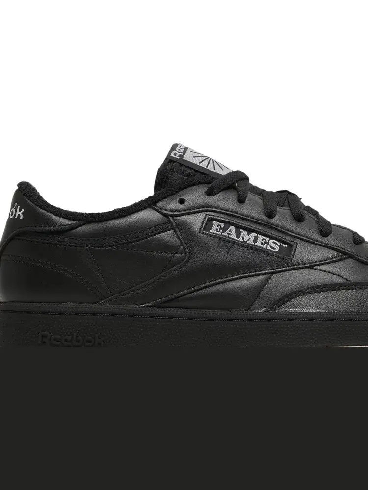 Кроссовки eames office x club c 85 'monotone pack - black' Reebok — изображение 2 из 8, черный