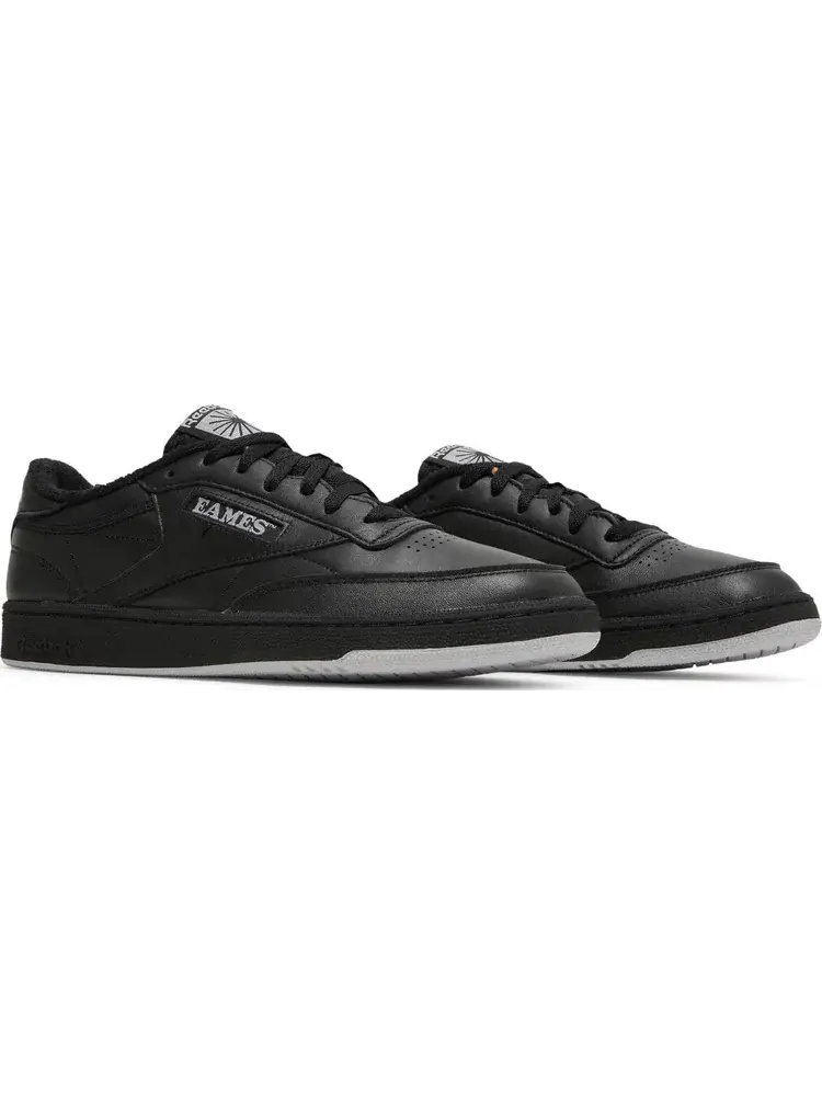 Кроссовки eames office x club c 85 'monotone pack - black' Reebok — изображение 8 из 8, черный