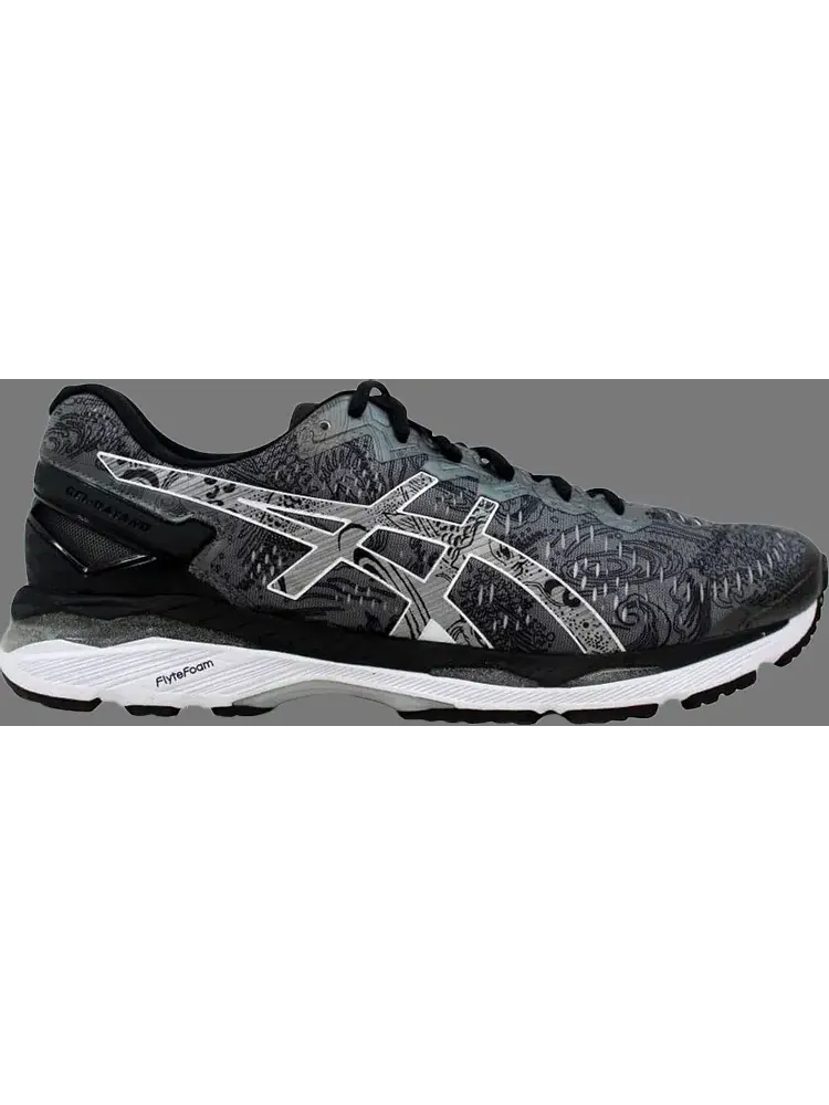 Кроссовки gel kayano 23 lite show 'carbon' Asics — изображение 1 из 1, серый