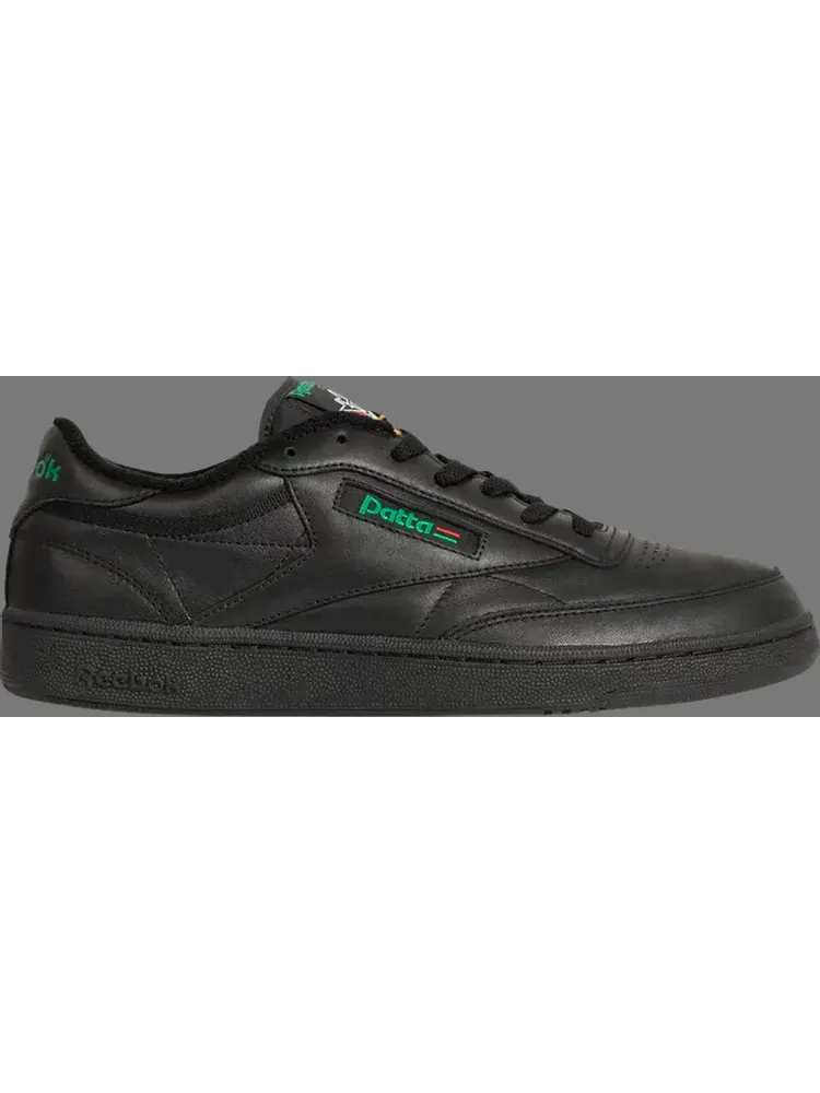Кроссовки patta x club c 85 'black glen green' Reebok — изображение 1 из 1, черный