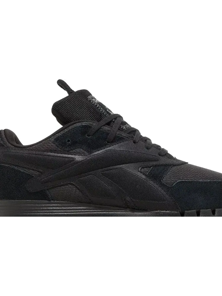 Кроссовки cardi b x wmns classic leather v2 'core black' Reebok — изображение 2 из 8, черный