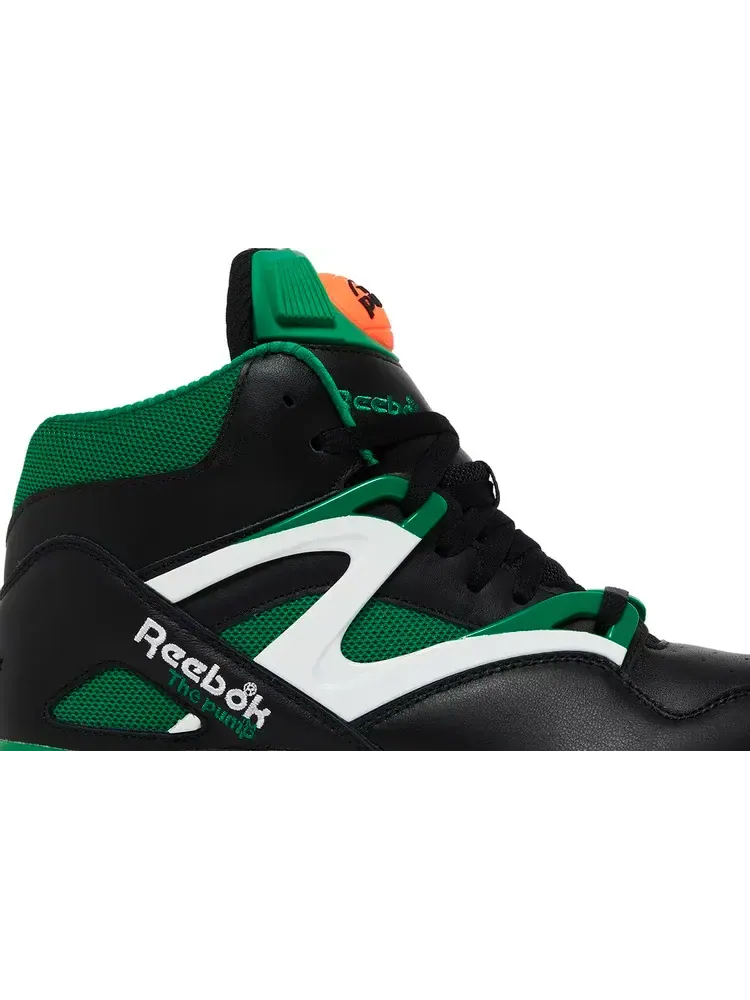 Кроссовки pump omni zone 2 'celtics' Reebok — изображение 2 из 8, черный