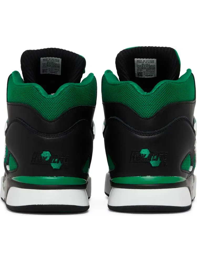 Кроссовки pump omni zone 2 'celtics' Reebok — изображение 6 из 8, черный