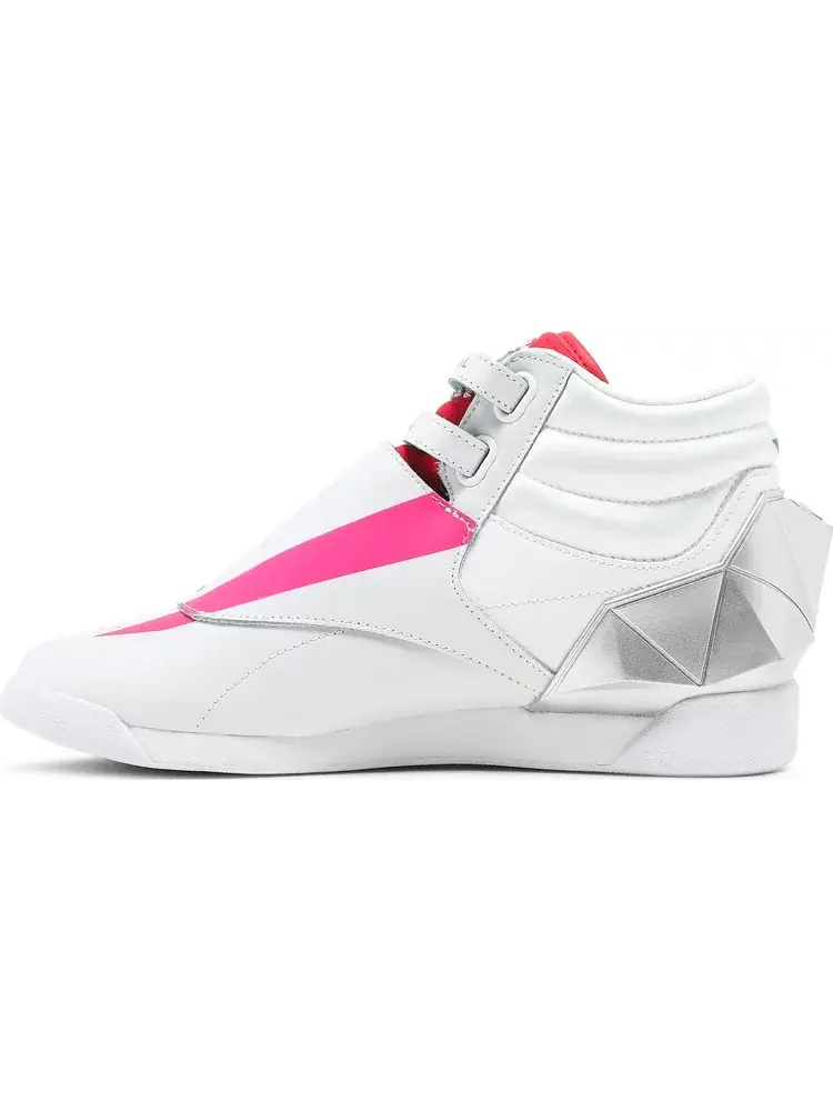 Кроссовки power rangers x wmns freestyle high 'pterodactyl zord' Reebok — изображение 3 из 8, белый