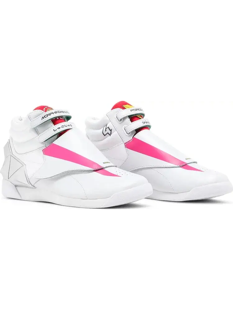 Кроссовки power rangers x wmns freestyle high 'pterodactyl zord' Reebok — изображение 8 из 8, белый