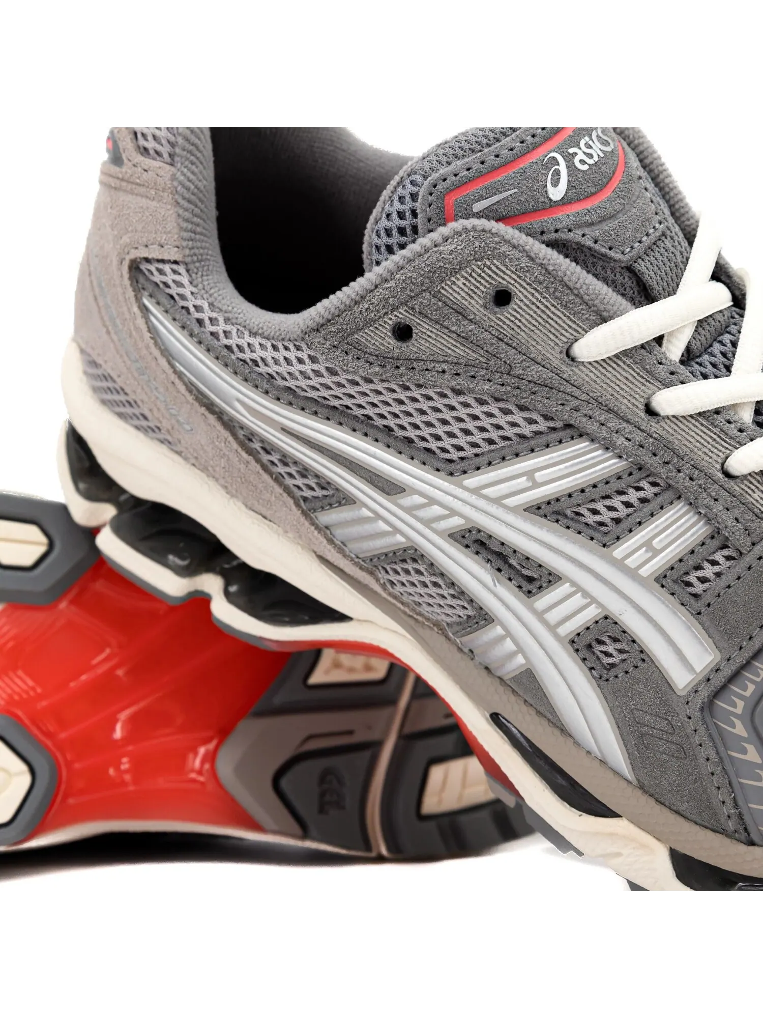 Кроссовки gel kayano 14 'clay grey pure silver' Asics — изображение 7 из 8, серый