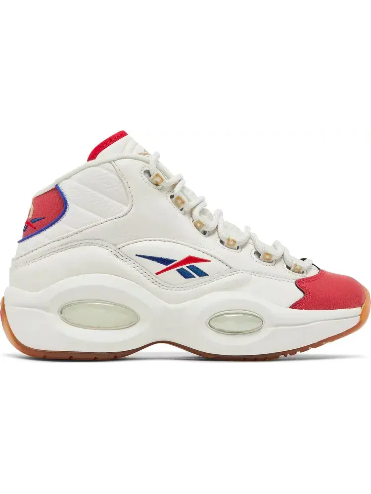 Кроссовки question mid 'philadelphia 76ers' Reebok — изображение 1 из 8, белый