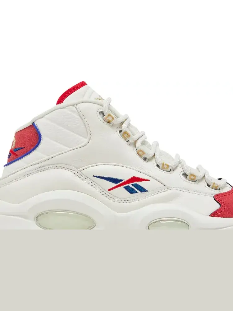Кроссовки question mid 'philadelphia 76ers' Reebok — изображение 2 из 8, белый