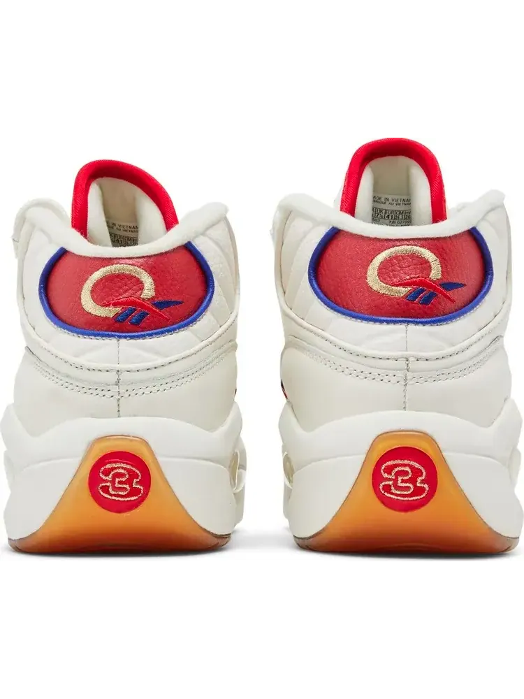 Кроссовки question mid 'philadelphia 76ers' Reebok — изображение 6 из 8, белый